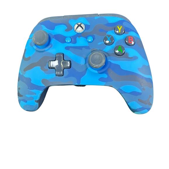 Set of 2 X Box Controllers Blue Camo - Picture 3 of 6